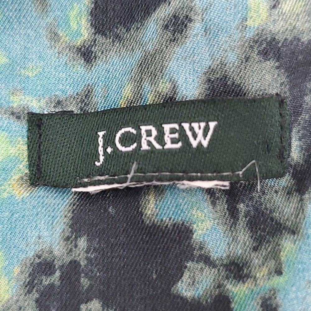 J.Crew multicolor scarf silk? - Picture 3 of 4